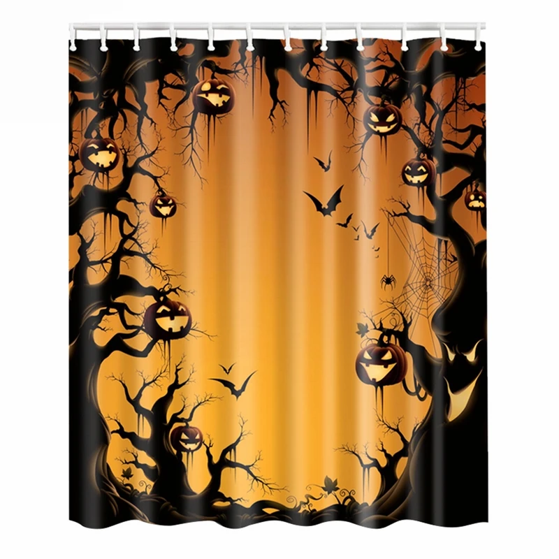 Mildewproof полиэстер ткань занавеска для душа водонепроницаемый декор ванной