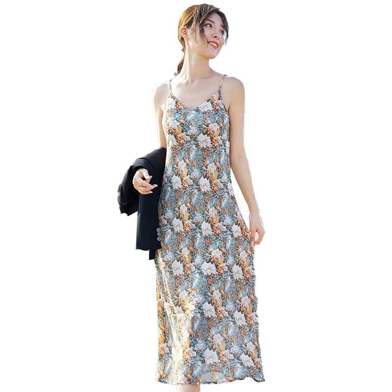 Женское платье комбинация весна лето 20201 Новинка высококачественное женское