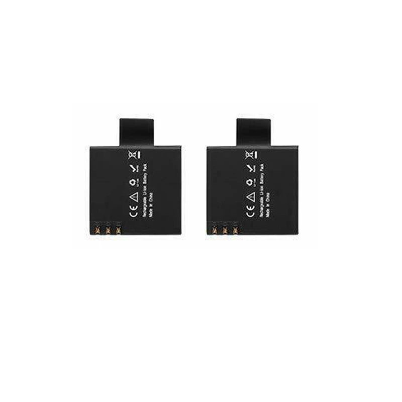 AKASO V50 Elite Battery 2x1100mAh аккумуляторная батарея для экшн камеры с USB двойным зарядным