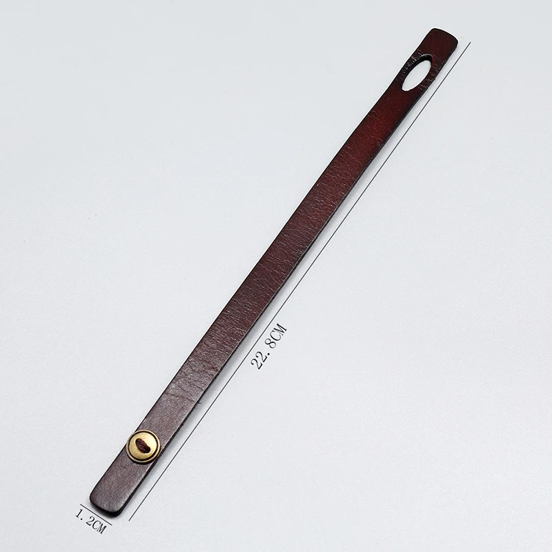 Простые однотонные глянцевые кожаные браслеты модные мужские и женские для пар