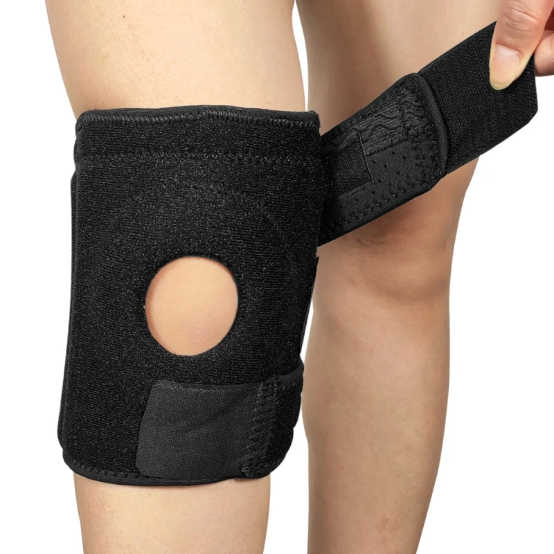 

1PC Knee Support Protector Running Cycling Compression Knee Sleeve Sports Basketball Volleyball Knee Pad Wrap Protection New