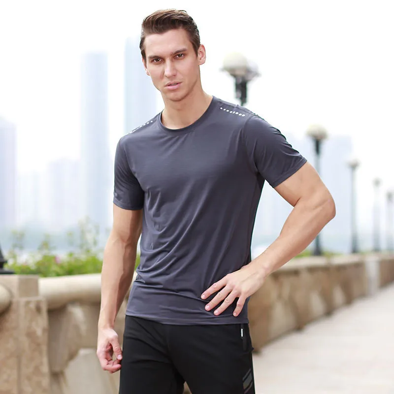 

2531- R-Short-sleeved t-shirt men's summer new lapel cotton loose trend ins five-point sleeve half-sleeved polo shirt