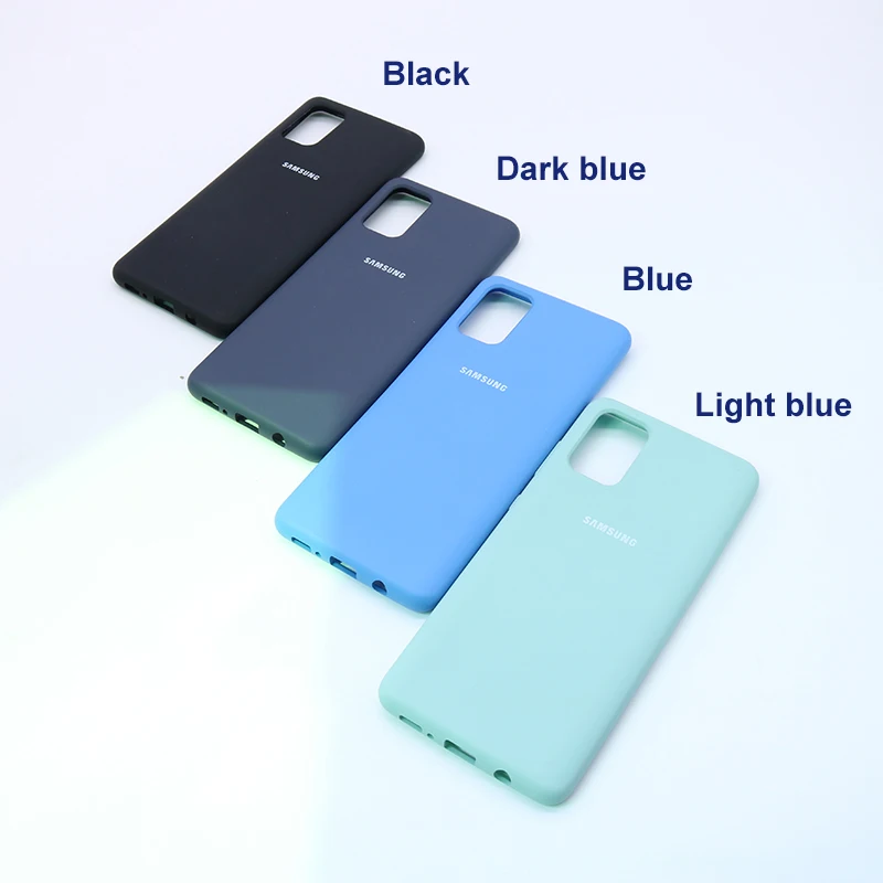 Galaxy A21 оригинальный Samsung a21 A51 A71 шелковистый силиконовый чехол высокого качества