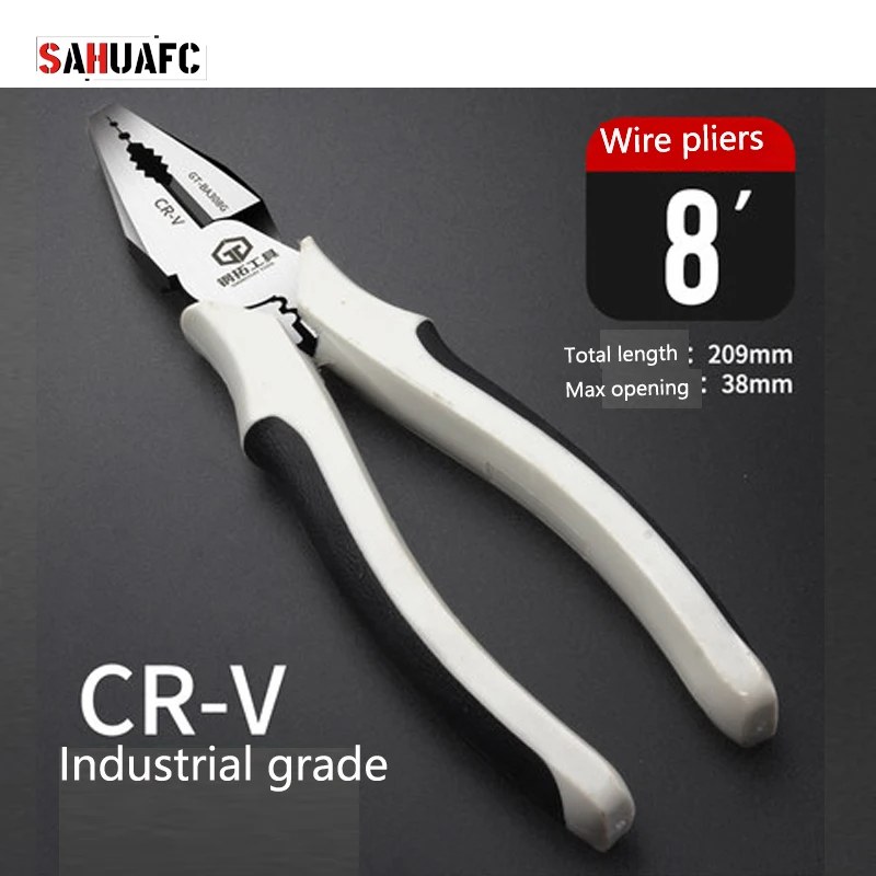 

Steel wire tongs tool steel wire tongs suit multi-functional industrial and household electrical pliers vice hand pliers wire