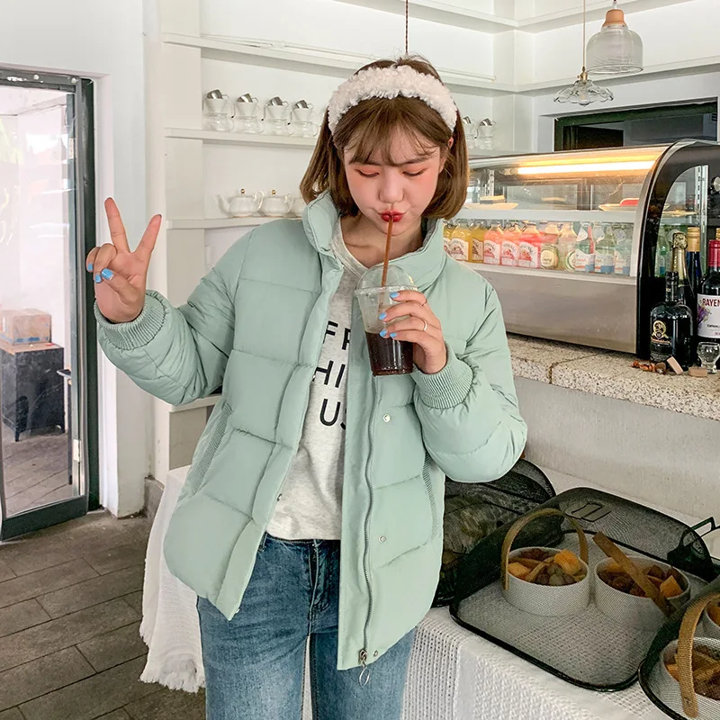 

Women winter lady jacket coat female winter 2020 little brief paragraph bread coat loose 922