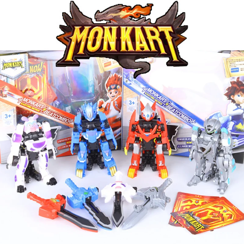 Робот трансформер Monkart игрушка монча Пикси васпер Данте автомобиль мекарды