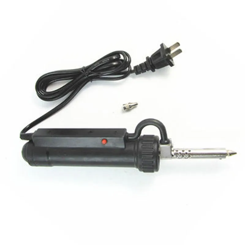 

Electric Vacuum Solder Sucker Desoldering Suction Pump Iron Gun Tin Soldering Repair Tool with 3 Nozzle EU Plug 220V 30W