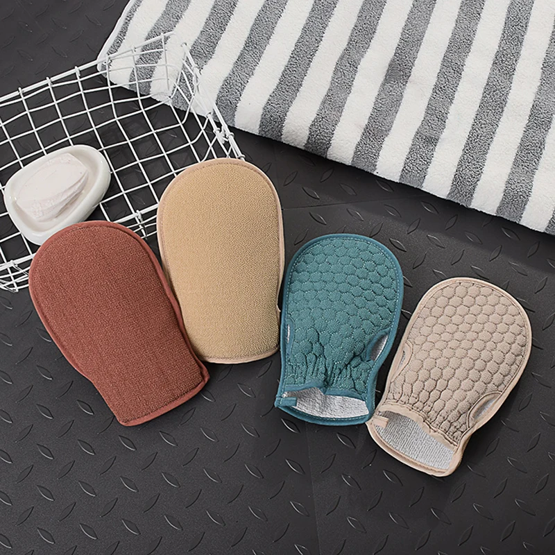 1 комплект перчатки для мытья и полоска душа щетка тела отшелушивающая мочалка