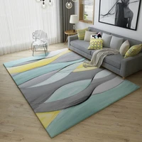 3d nordic abstract carpet ink painting rug for living room modern anti slip mat area rug room decoration teenager