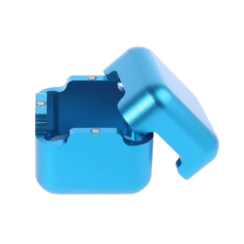 

New New Pro Aluminum Pocket Billiard Chalk Case Box with Fixed Clip Tools Indoor Sports Accessories 3 Colors