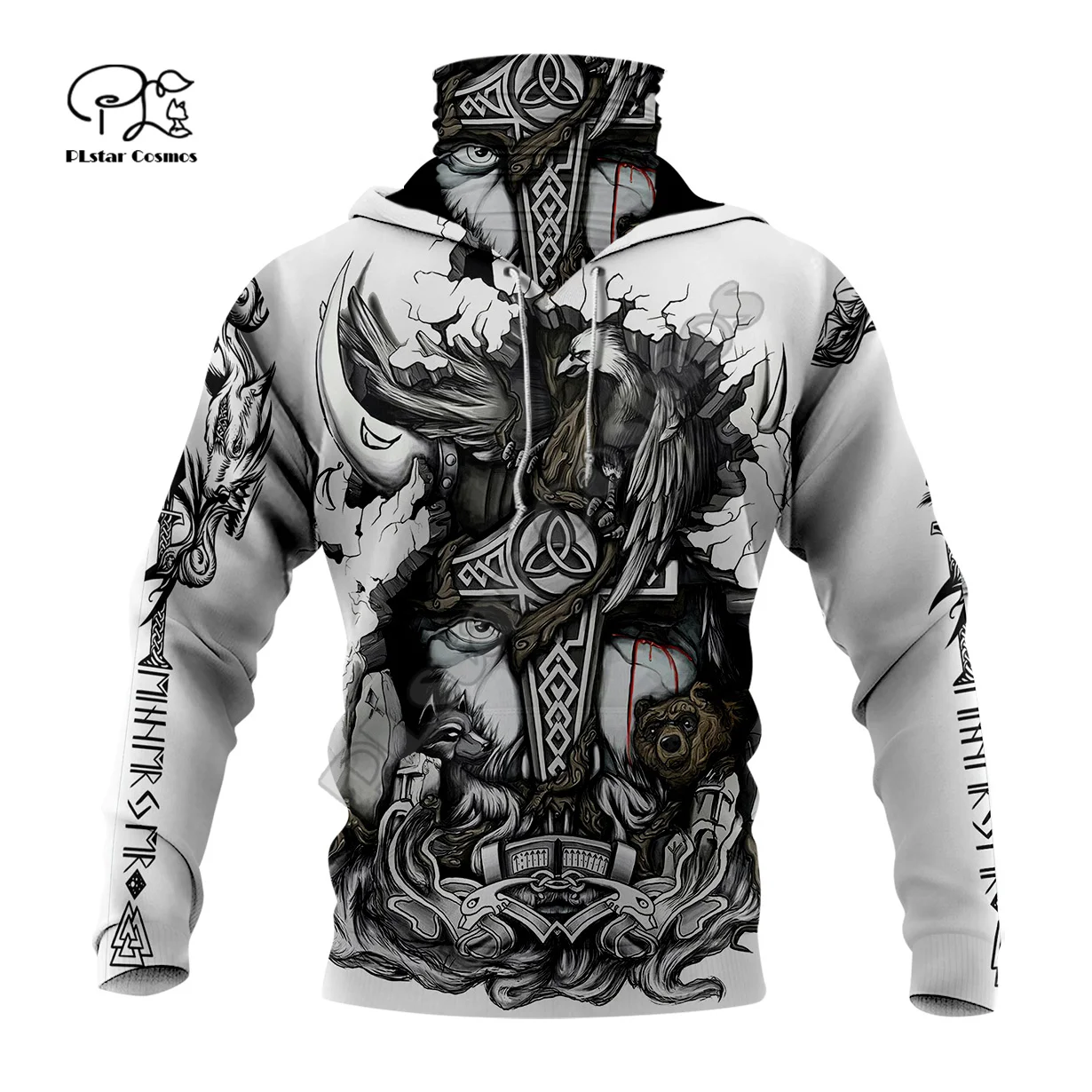 Тренировочный костюм для мужчин и женщин винтажный пуловер с рисунком богов