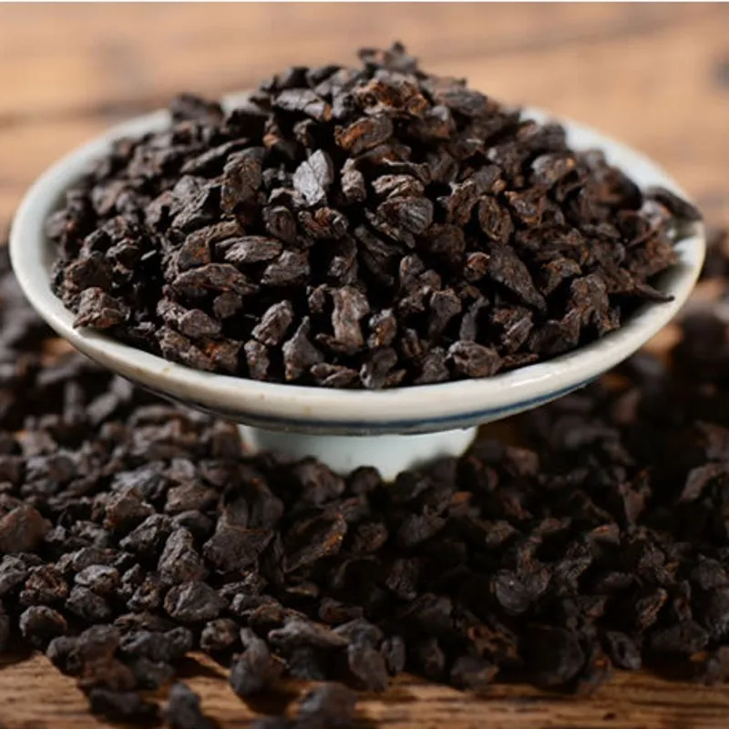 

250 г Китайский Юньнань спелый чай пуэр классический клейкий рис приготовленный чай Свободный чай чистый материал Пуэр зеленый чай для здоро...