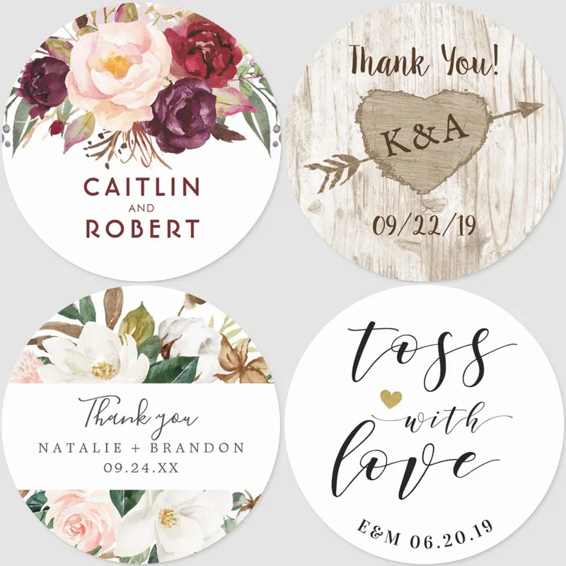 Индивидуальные персонализированные наклейки на день рождения вечеринку в честь