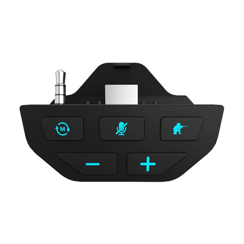 

Controller Sound Enhancer Stereo Headset Audio Adapter for Xbox One Controller with Headset Speakers Low Latency Voice Control