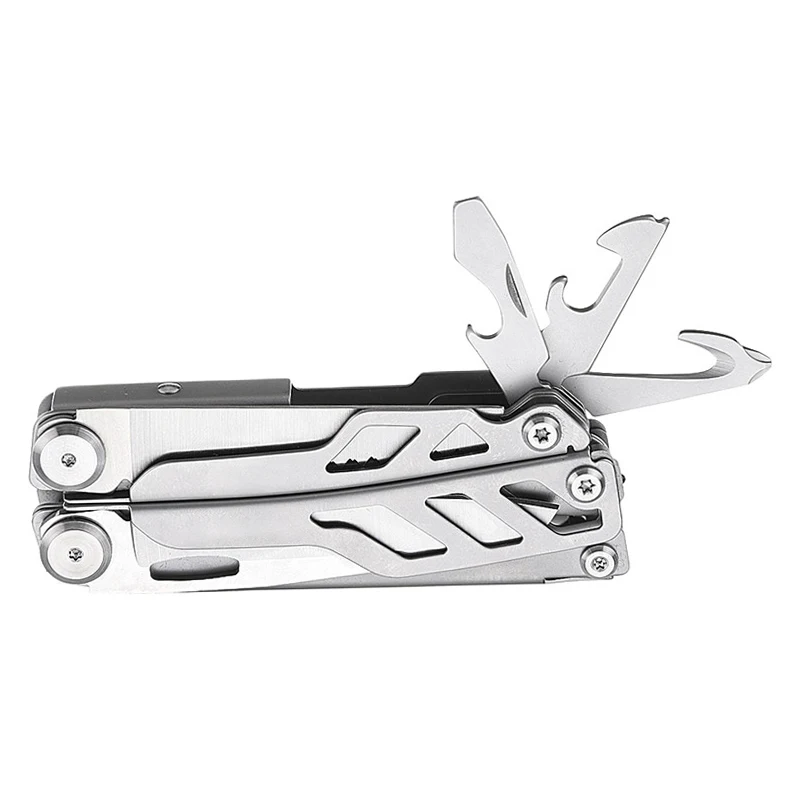 

Multi-function EDC Gadget Hand Tools Bottle Opener Screwdriver Cutter Pliers Ruler All In 1 Outdoor Camping Multi-tool