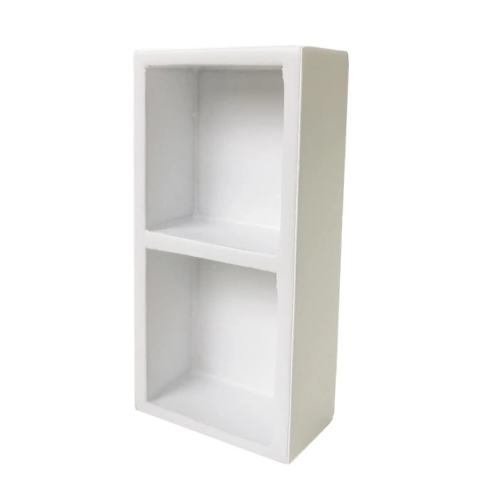 

Premium 1:12 Scale Dollhouse Miniature Bathroom Cabinet Shelf Furniture Pretend