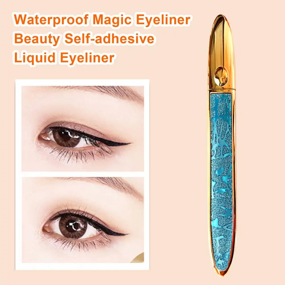 

Waterproof Magic Eyeliner Beauty Self-adhesive Liquid Eyeliner Pearl Diamond Packaging Case