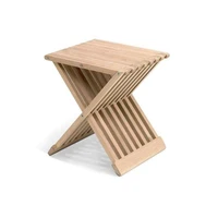 wooden folding shoe stool recreational sofa stylish delicate chair save space small family outdoor garden living room bedroom