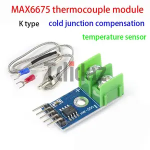 MAX6675 K type thermocouple temperature sensor module Temperature Degrees Module Temperature measurement up to 1024 degrees