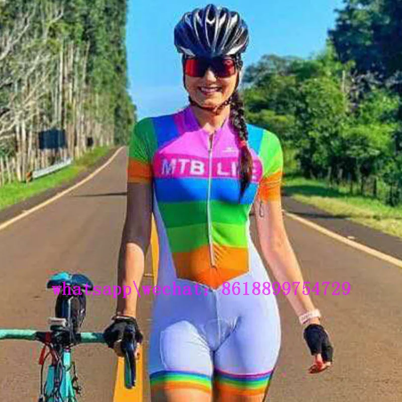 Trisuit 2019 велосипедный триатлон костюм Для женщин скафандр женский комбинезон Ropa