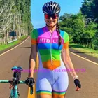 Trisuit 2019 велосипедный триатлон костюм Для женщин скафандр женский комбинезон Ropa ciclismo с короткими рукавами комплект детской одежды, костюмы tri speedsuit