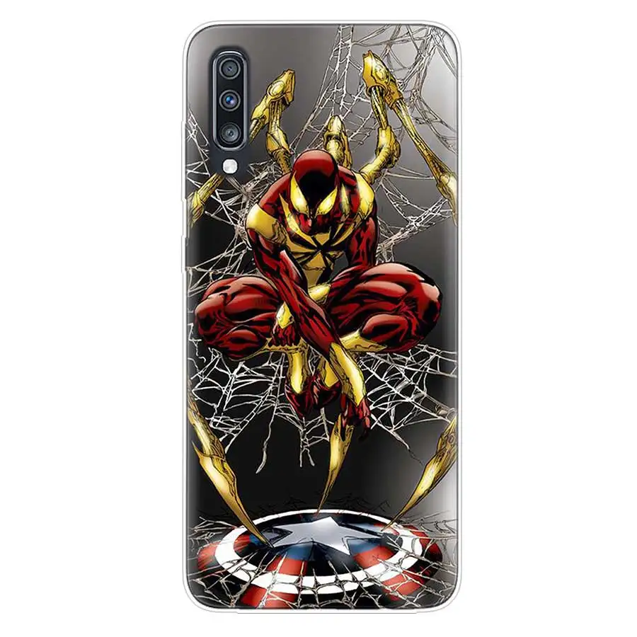 Чудо &quotЧеловек-паук&quot бампер печать силиконовый чехол для телефона samsung S9 S8 A6 A8 J4