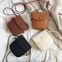classic vintage crossbody bags for women 2020 female small saddle bag pu leather shoulder bag luxury lady handbags totes