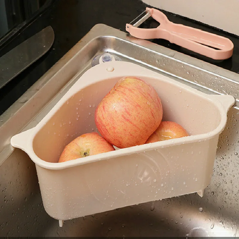 Треугольные полки для хранения кухонной раковины полка слива присоска специй