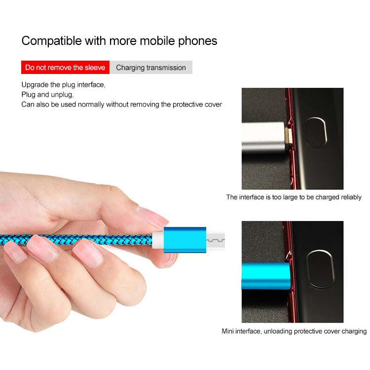 Кабель Micro USB 1,5 м/1 м/2 м/3 м все длины кабель type C Дата USB зарядное устройство кабель для Xiaomi Mi8 Mi9 для huawei p20 для телефона Android
