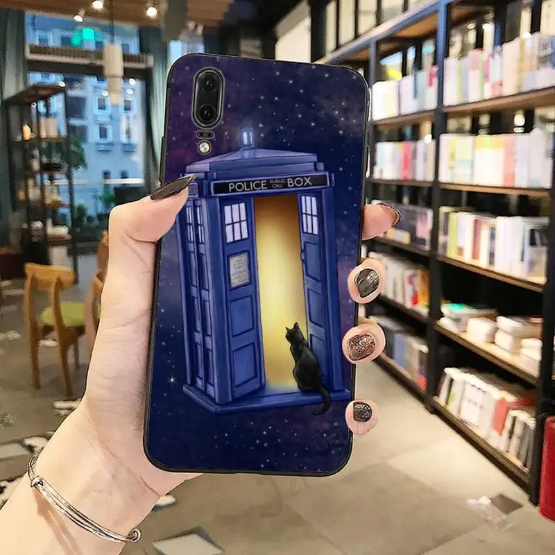 

Tardis Box Doctor Who high quality Phone Case For Huawei honor Mate P 10 20 30 40 Pro 10i 9 10 20 8 x Lite