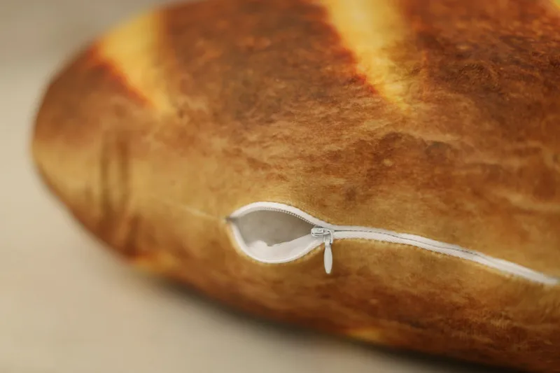 Имитация сладкого сахарного хлеба плюшевая подушка Кофе Хлеб еда игрушка для