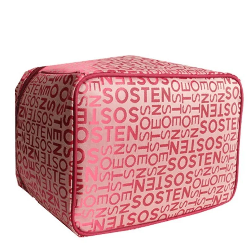 

Woman Extra Large Capacity Cosmetic Bags Big Travel Toiletry Bag Letter Pattern Necessary Organ Makeup Bag Storage ZL100-C