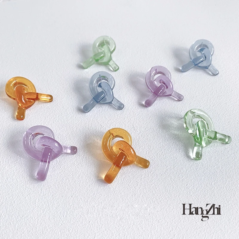 HangZhi 2020 Новые корейские летние геометрические прозрачные несимметричные