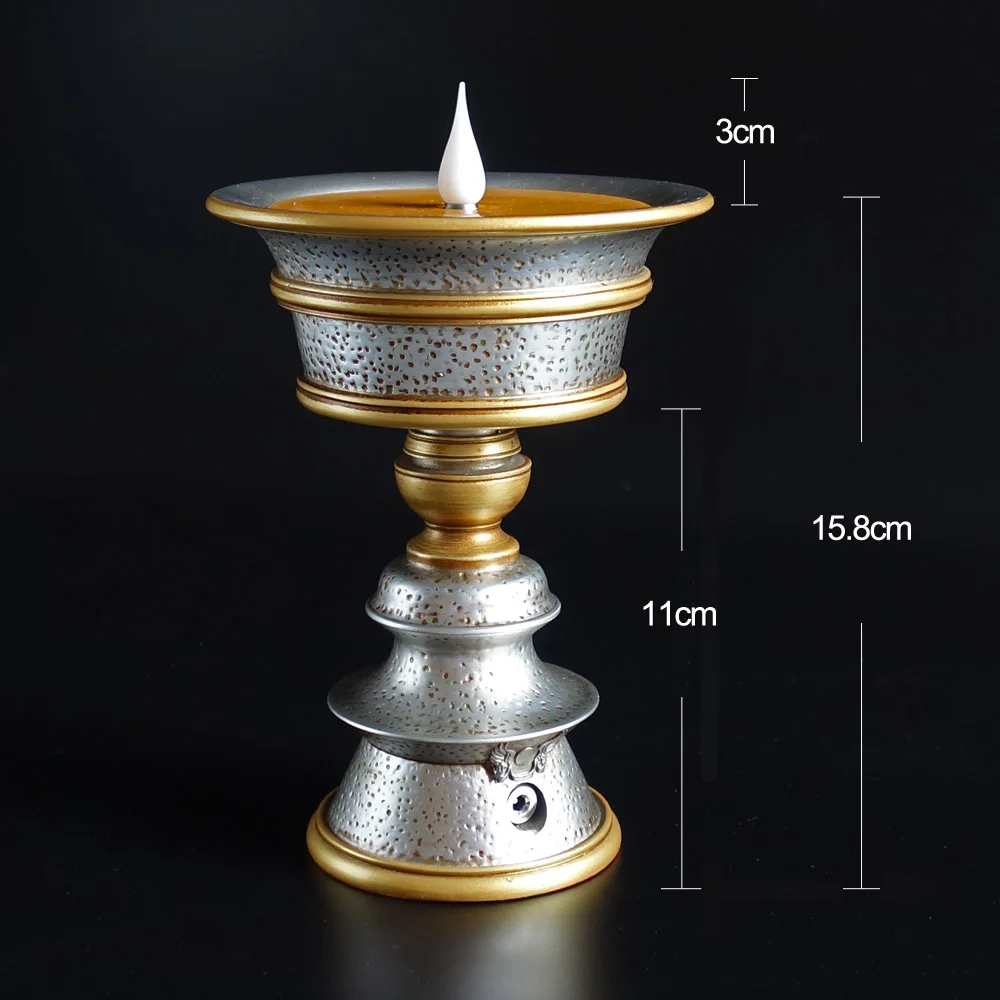 Тибетская электронная лампа с питанием от Usb бездымный и безрыбий экологически