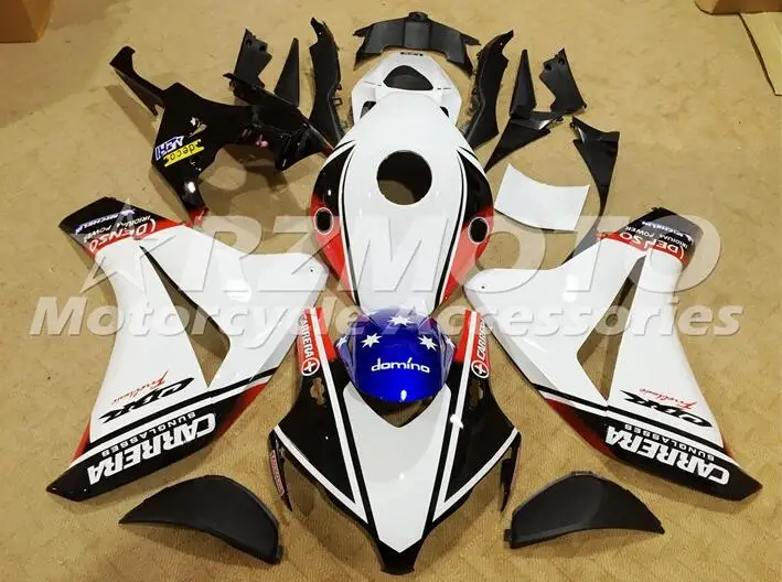

New ABS whole Motorcycle Fairings Kit Fit for HONDA CBR1000RR 2008 2009 2010 2011 CBR1000 08 09 10 11 Custom Free black white