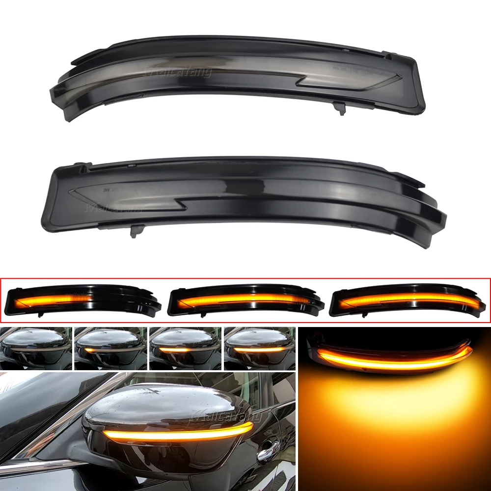 

LED Dynamic Side Mirror Turn Signal Sequential Light For Nissan X-Trail T32 Rogue Qashqai J11 Murano Z52 Juke Navara Pathfinder