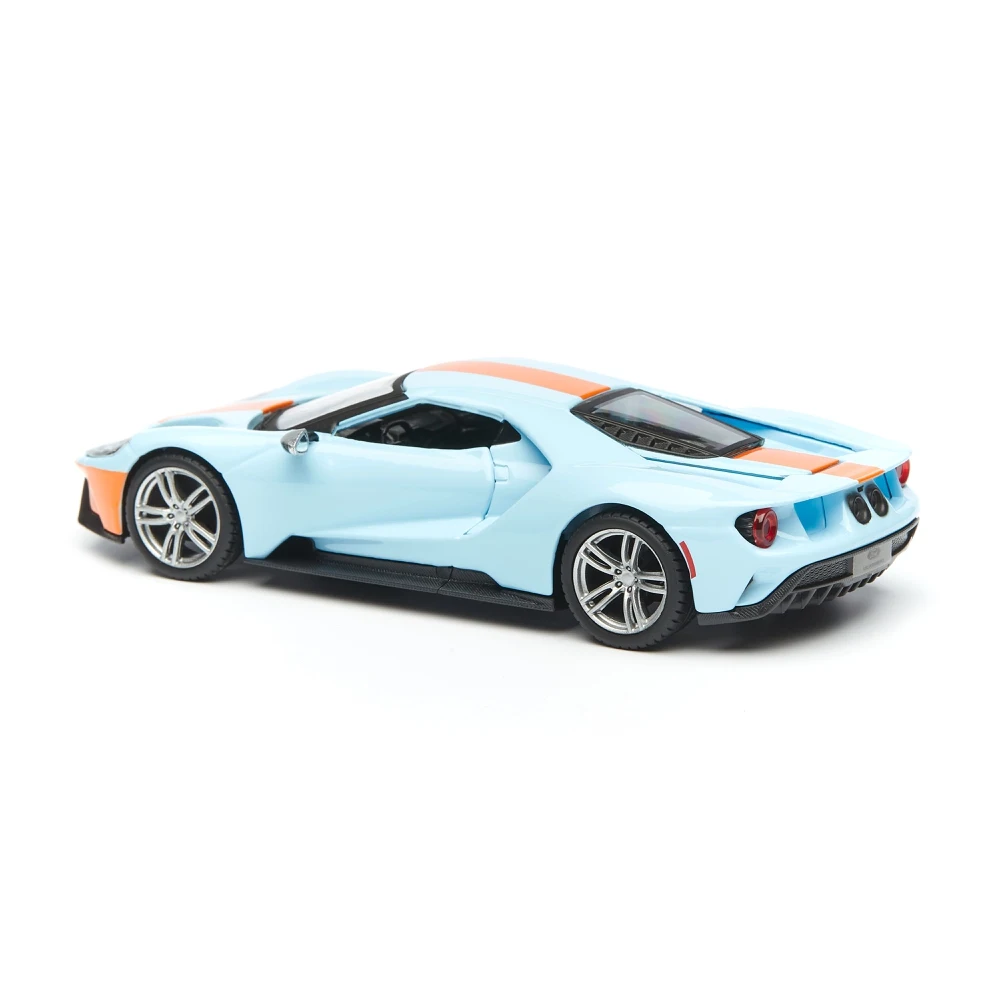 Машинка металлическая Bburago Ford GT 1:32 голубая | Игрушки и хобби