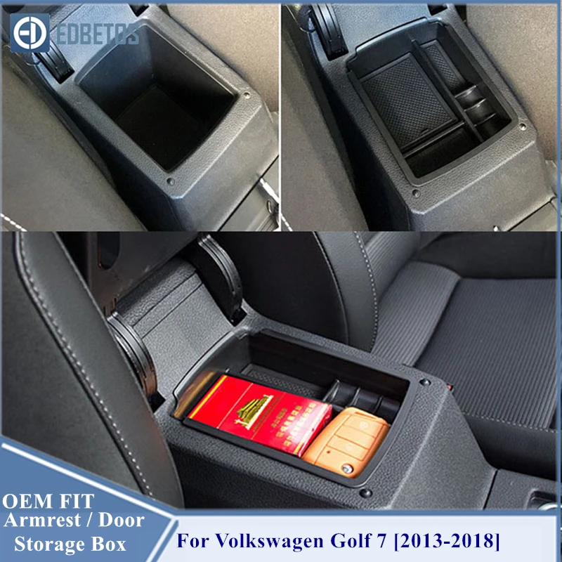 Подлокотник коробка для Volkswagen Golf 7 центральный подлокотник хранения Контейнер