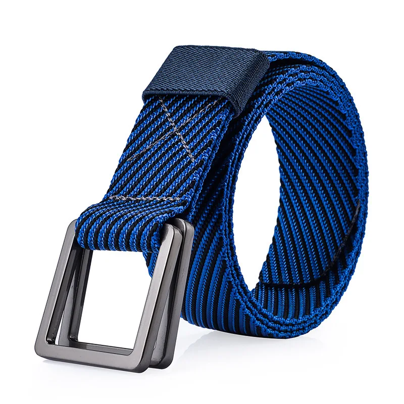 Мужские и женские повседневные тканевые ремни из чистого нейлона джинсы брюки