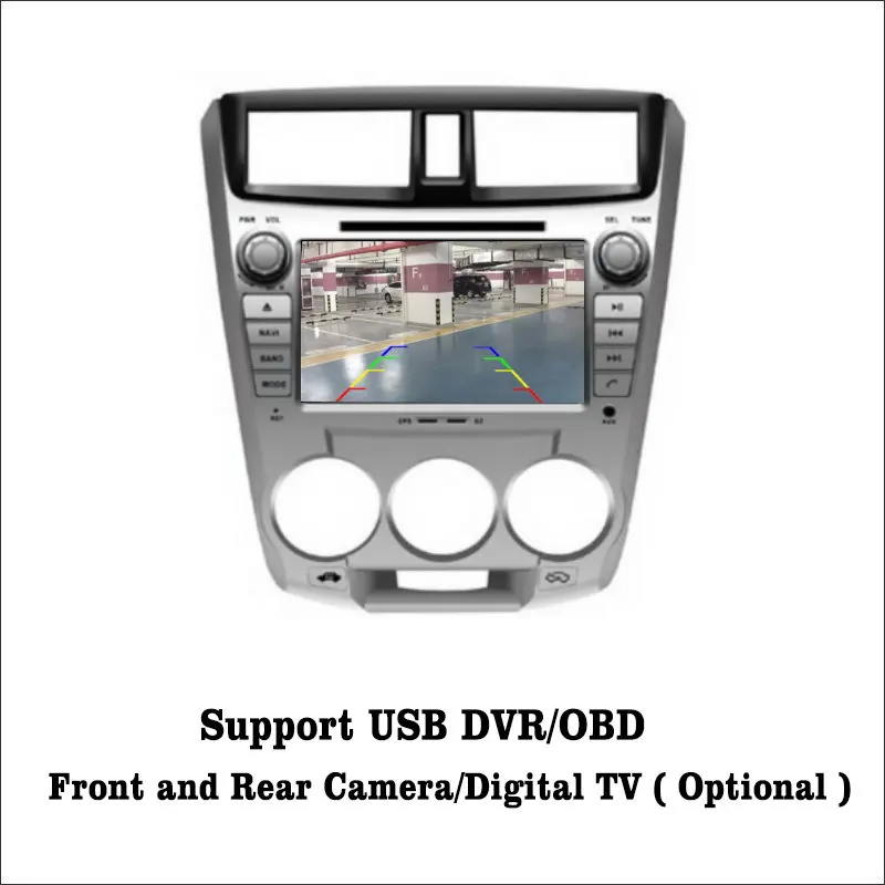Liislee для Honda City Manual air Android 7 1 2G RAM ~ автомобильное радио Аудио Видео Мультимедиа DVD
