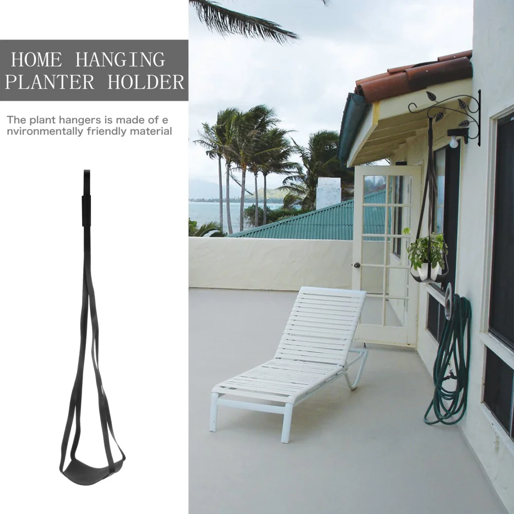 

Leather Plant Hanger Potted Plant Hanger Hanging Flower Pot Sling for Outdoor