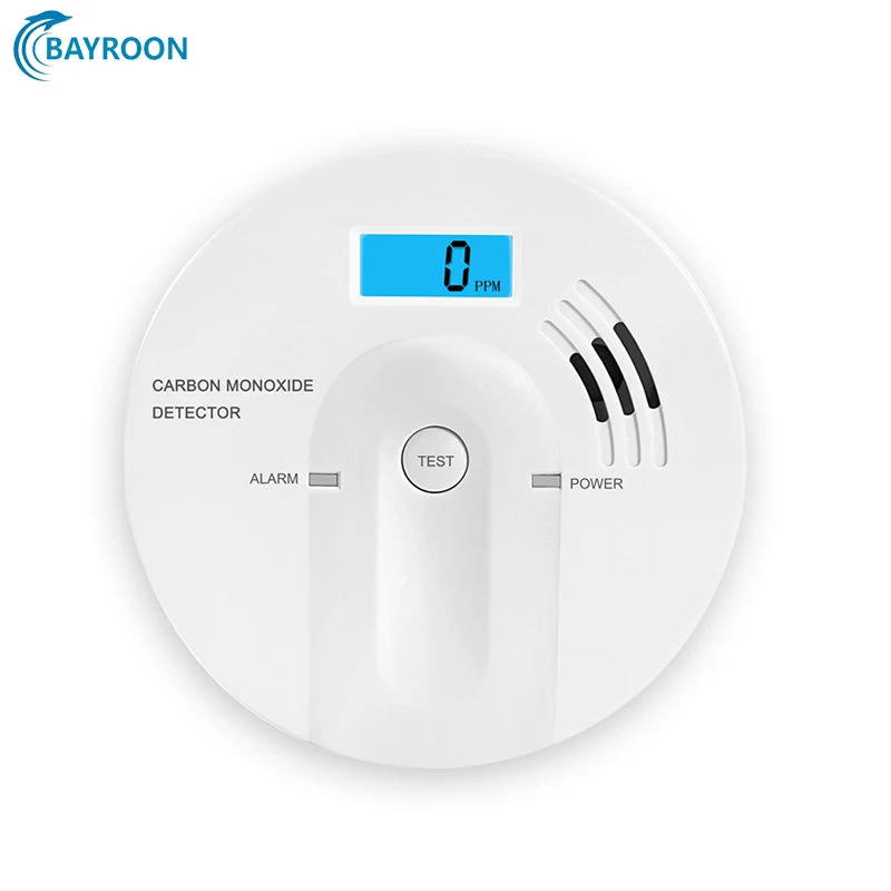 Carbon Monoxide Detector CO Sensor High Sensitive LCD Screen 85db Warning Alarm Upgrade 7 Yeas Lifetime Guarantee | Безопасность и