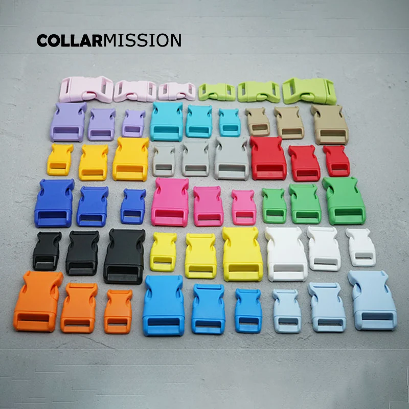 Пластиковые боковые Изогнутые Пряжки долговечные аксессуары для ошейников