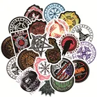 50 шт.лот Викинги Наклейки для ноутбука скейтборда домашнее украшение автомобильный Стайлинг виниловые наклейки каракули крутые DIY работает LD