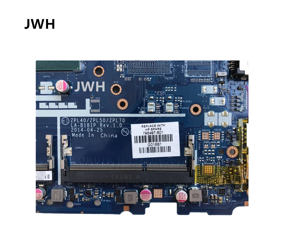 Материнская плата для HP ProBook 440 G2 I7-5500U 798497-001 798497-501 798497-601 протестирована |
