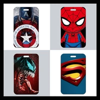 new marvel card holder venom spiderman iron man pvc student campus card cover credit bus id card holder birthday gift for kids