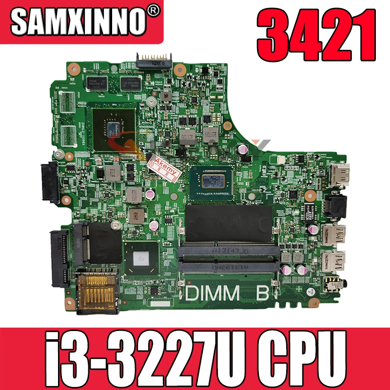 

Оригинальная материнская плата для ноутбука DELL Inspiron 3421 материнская плата 12204-1 CN-0TNKT0 0TNKT0 SR0XF i3-3227U N13M-GSR-B-A2