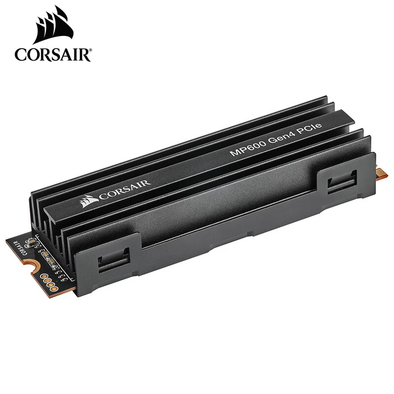 Твердотельный накопитель CORSAIR Force Series MP600 NVMe PCIe Gen 4 0 X4 M.2 1 ТБ 4950 МБ/с./с 2280|Внутренние