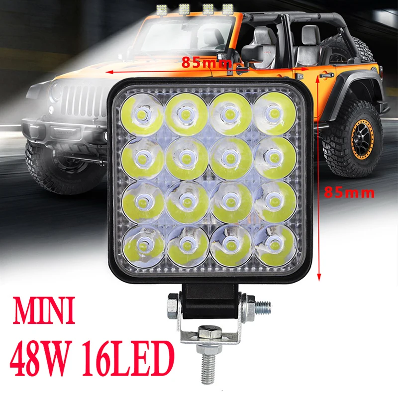 

1pcs/2pcs 4inch 7inch Car LED Work Light Bar Spot Flood Beams Combo Waterproof
