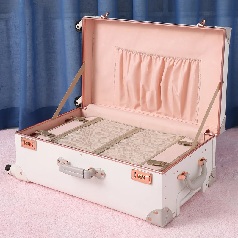 Дорожный Чехол из искусственной кожи с алюминиевой рамой в стиле ретро комплект